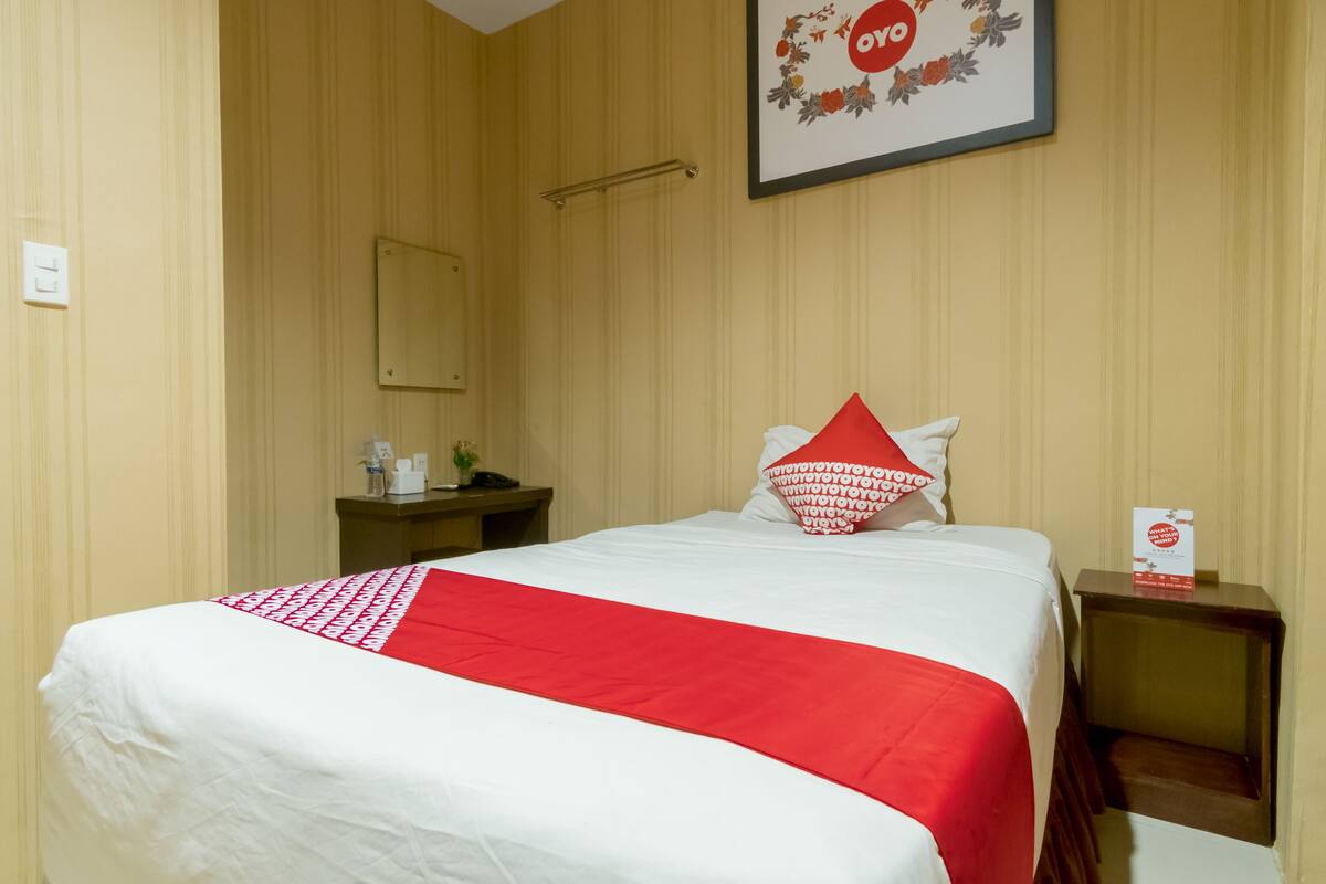 Kamar Single Standar, 1 Tempat Tidur Twin | Meja kerja, Wi-Fi gratis, dan seprai linen