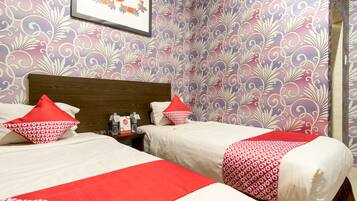 Deluxe Twin Room, 2 Single Beds | Desk, free WiFi, bed sheets