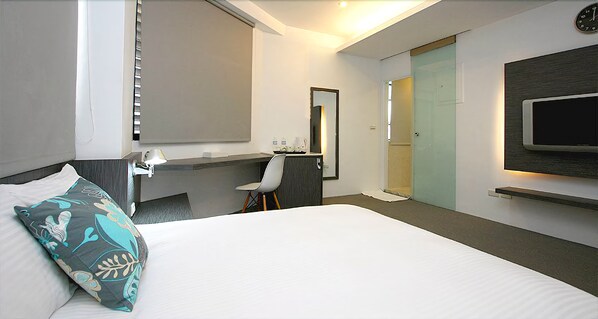 Romantic Double Room | Desk, blackout drapes, bed sheets - Ke Ting (Yuli)