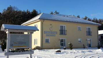 Fassade der Unterkunft