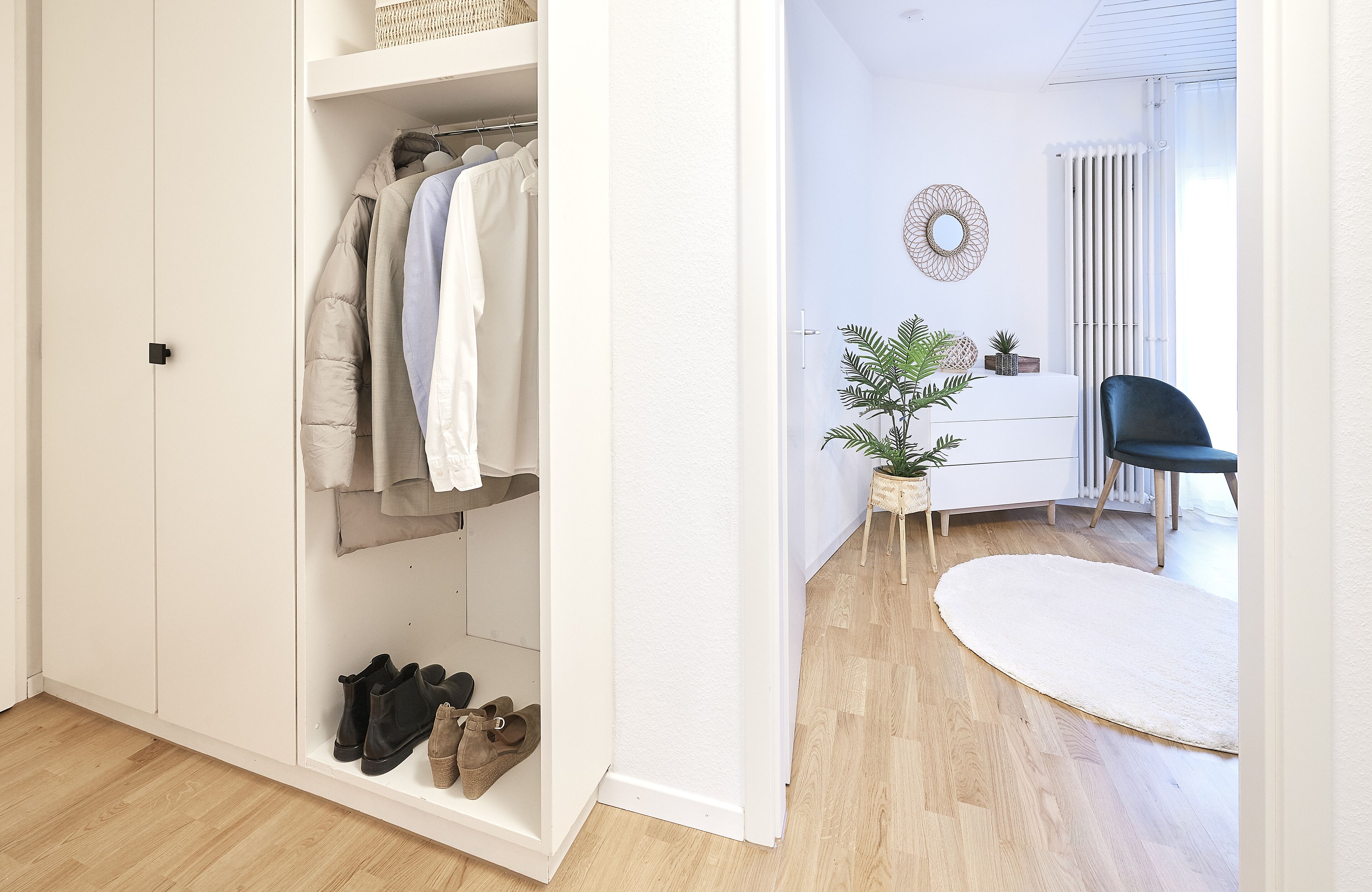 classic apartment, 1 bedroom, kitchen, city view | living area | flat-screen tv