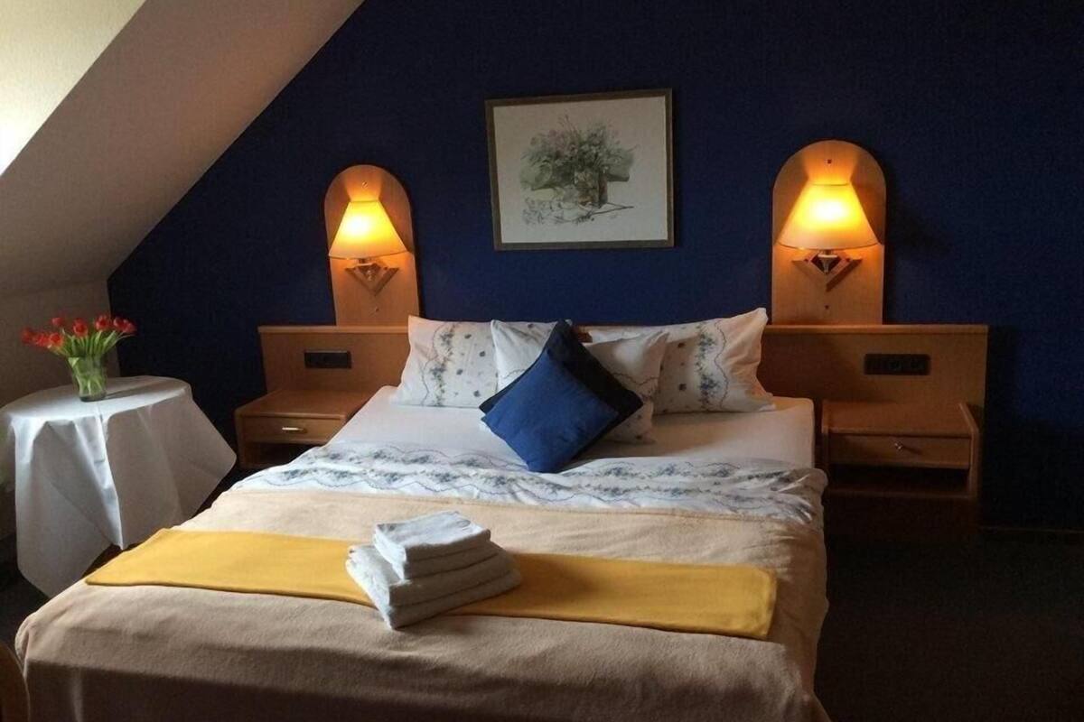 desk, blackout curtains, cots/infant beds, free wifi