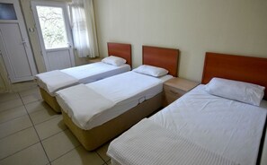 Desk, free cots/infant beds, free WiFi, bed sheets