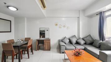 Departamento, 1 habitación | Escritorio, insonorización, tabla de planchar con plancha y wifi gratis