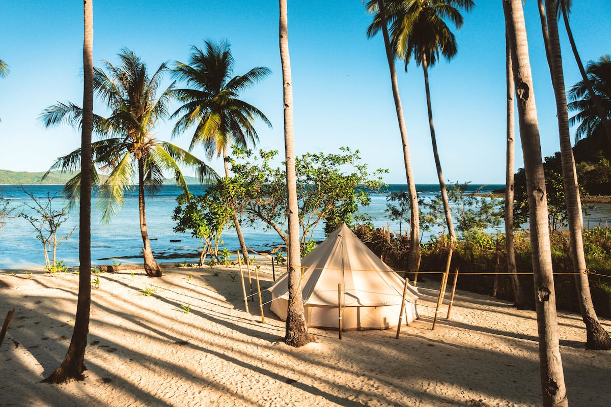 Beach Glamping Tent