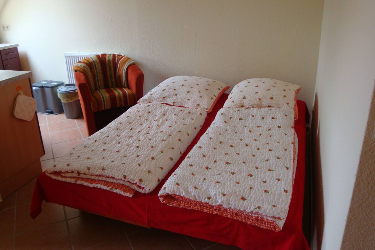 Apartment, 1 Bedroom (Schwalbennest) | WiFi (free), bed sheets