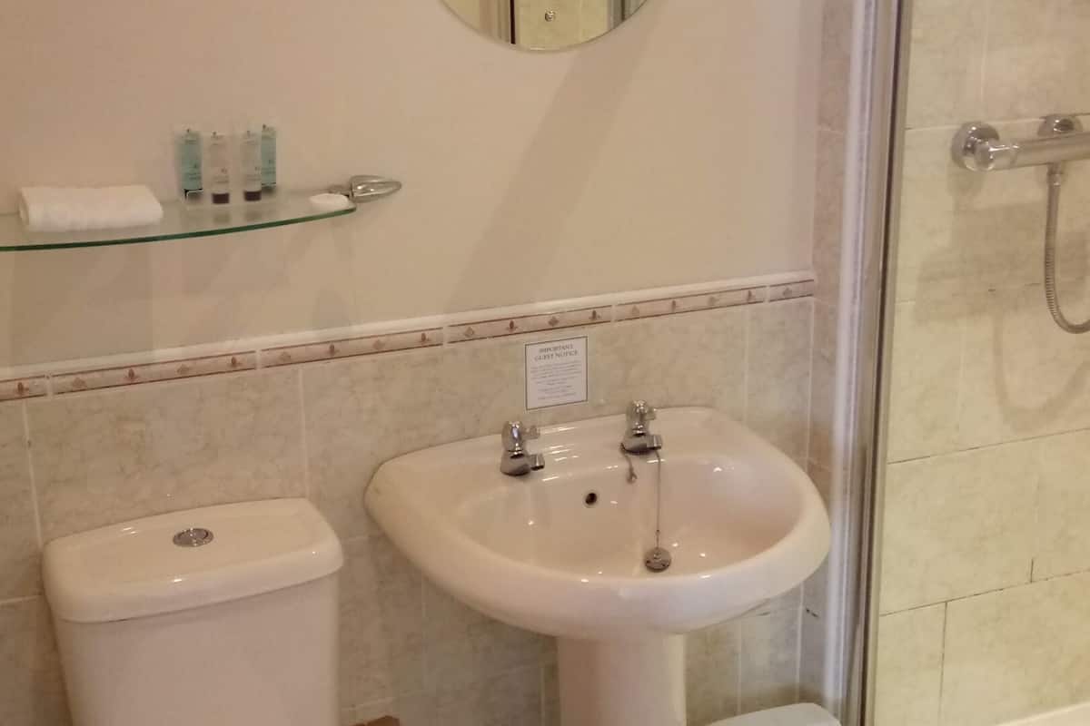 standard double room, accessible, ensuite | bathroom
