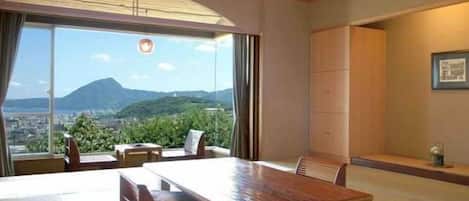 Vue depuis l’hébergement