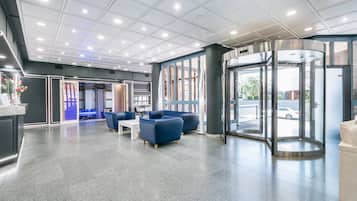 Sala de estar en el lobby