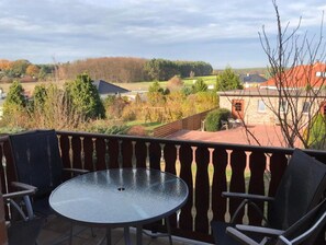 Căn hộ, 1 phòng ngủ (Balkonwohnung) | Ban công