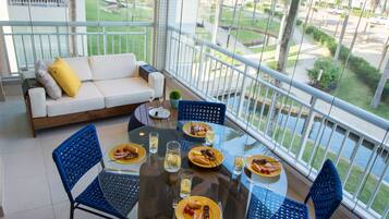 Apartamento superluxo | Vista da sacada