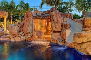 Pool waterfall