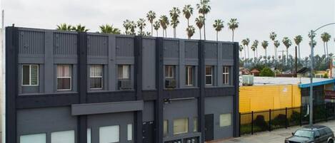 Facciata della struttura