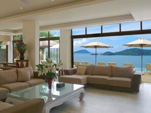 Living room - Villa Villetta - Luxury Villa With Private Beach (Wichit)