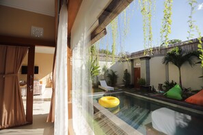 3-Bedroom Pool Villa  | 3 bedrooms, in-room safe, desk, iron/ironing board - Kubu Willis (Legian)