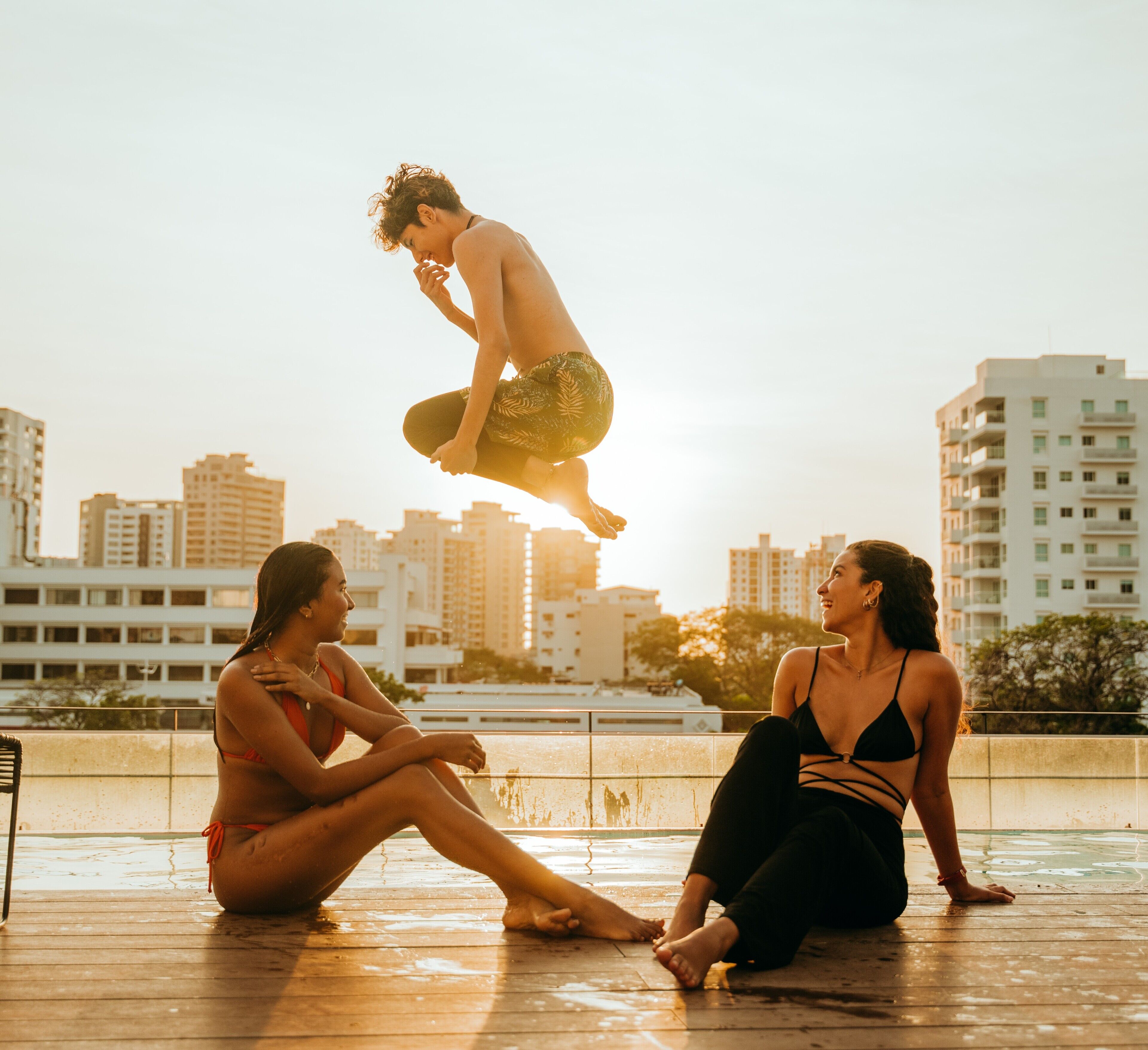 Hồ bơi sân thượng