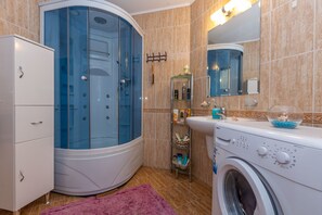 Bathroom - Two Bedroom Apartment, Terrace in Aphrodite Palace (Sunny Beach)