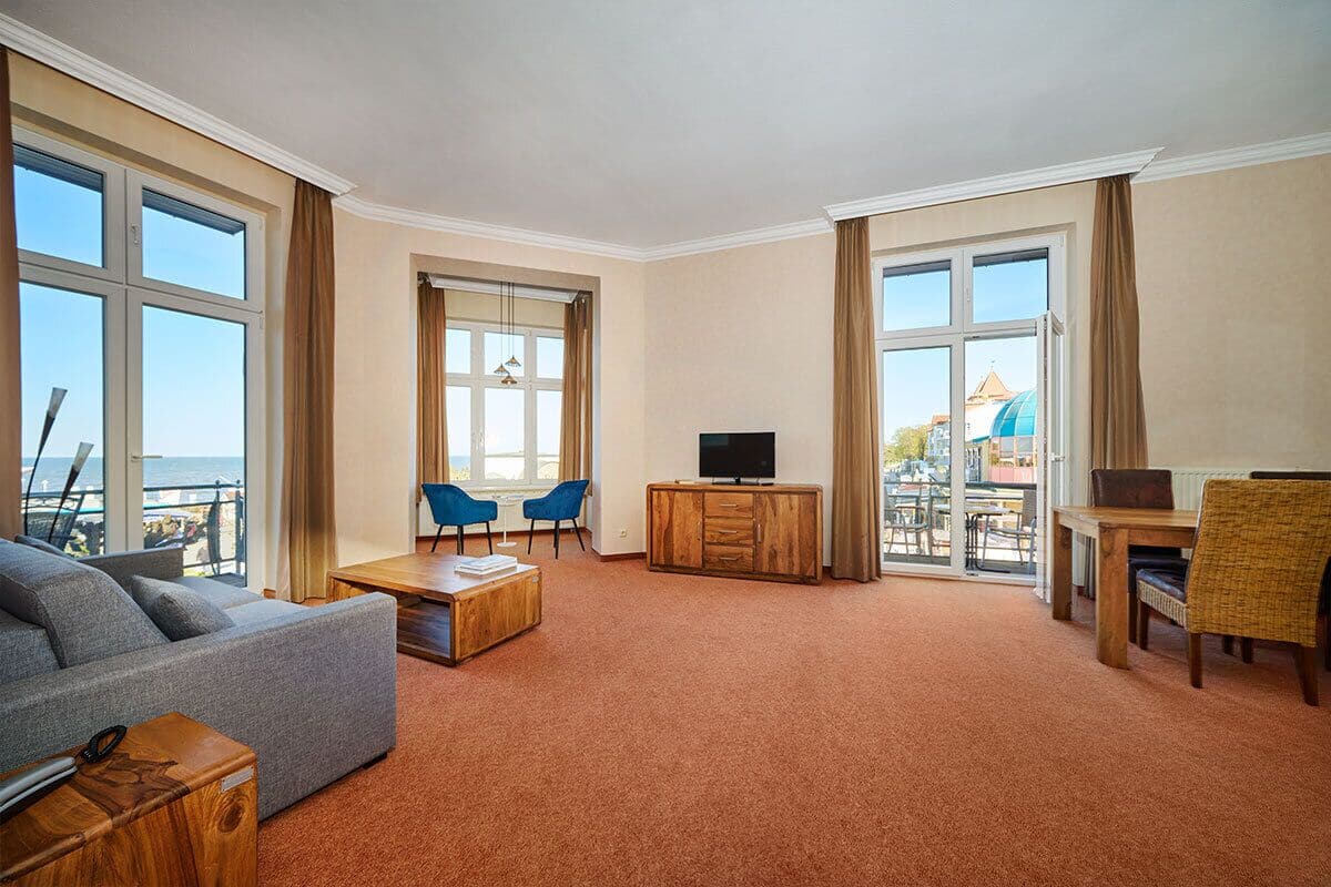 Turmsuite Meerseite 1. Etage
