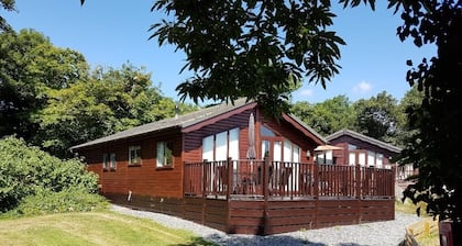 Wooden Holiday Lodge/Chalet/Cabin near Looe/Polperro Cornwall