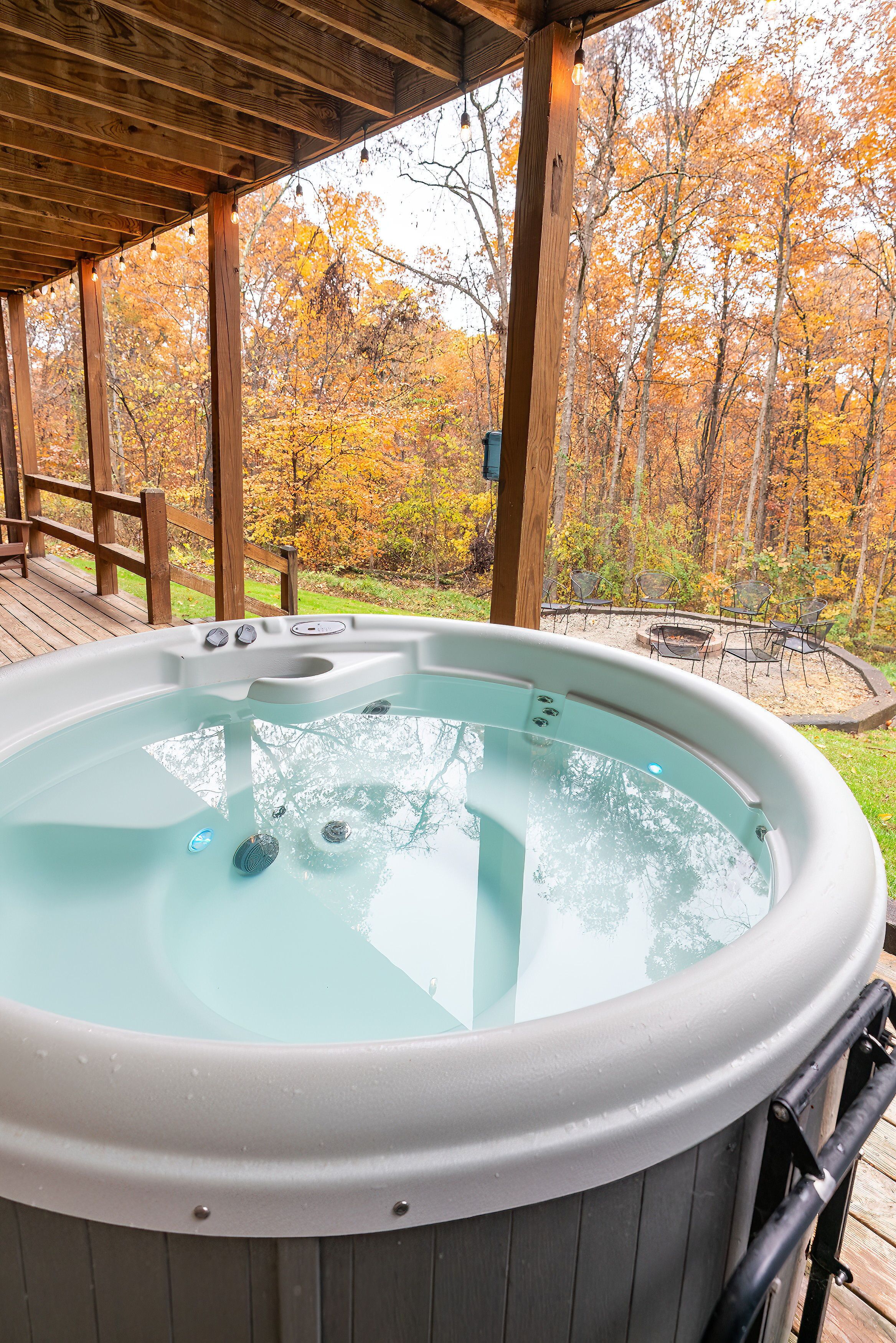 Bain à remous extérieur