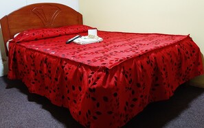 Free WiFi, bed sheets