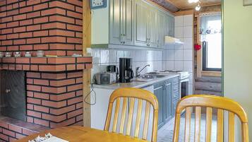 Fridge, microwave, dishwasher, highchair