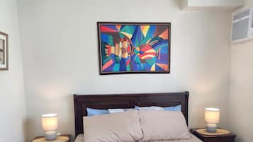 Comfort Condo, 2 Bathrooms | 2 bilik tidur, cadar kapas Mesir, peralatan tempat tidur premium