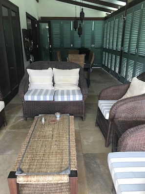 デラックス アパートメント ベイビュー | テラス / パティオ