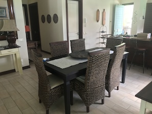 Deluxe Apartment, Bay View | In-room dining