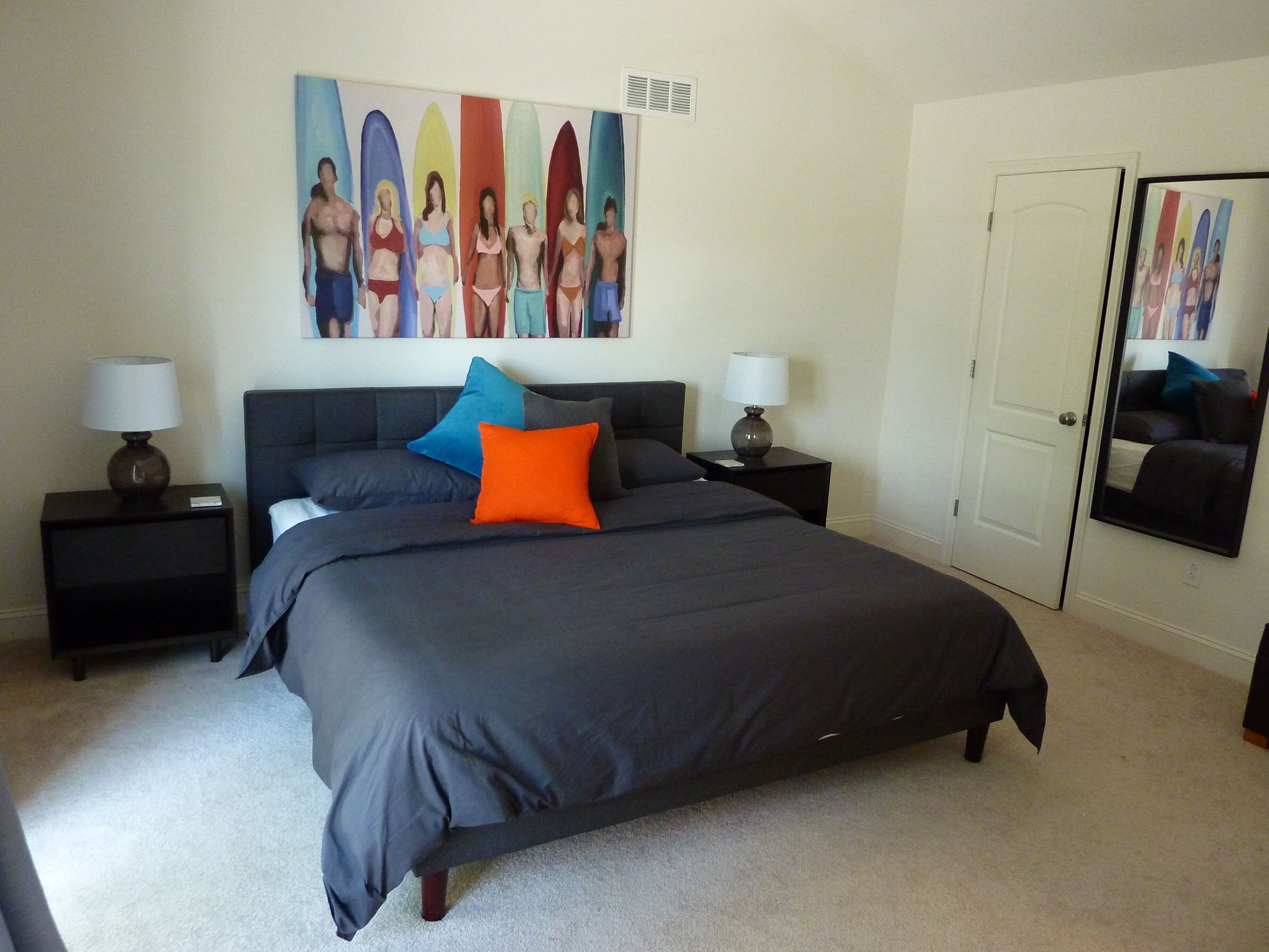 3 chambres, fer et planche à repasser, Wi-Fi gratuit, draps fournis