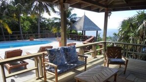 Living area - Cliff Top Château (Gros Islet)