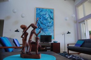 Vila elite, 3 quartos | Área de estar | TV de tela plana