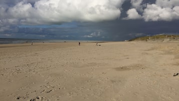 On the beach