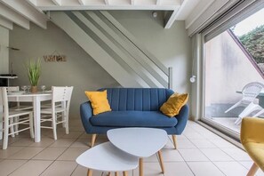 TV, books - Cottage "Opale", 900m beach with terrace and Wifi - Stella beach (Le Touquet) (Cucq)