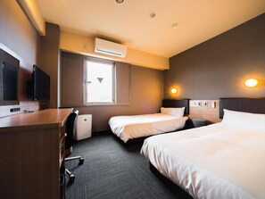 Free WiFi, bed sheets - Super Hotel Inn Kurashiki Mizushima (Kurashiki)