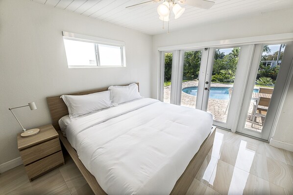 5 makuuhuonetta, silitysrauta/-lauta, Wi-Fi, vuodevaatteet