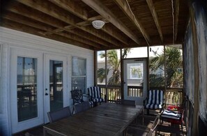 Terrace/patio - Breathtaking Gulf-Front Views You’ll Never Forget! (Port St Joe)
