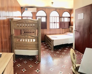 Free WiFi, bed sheets