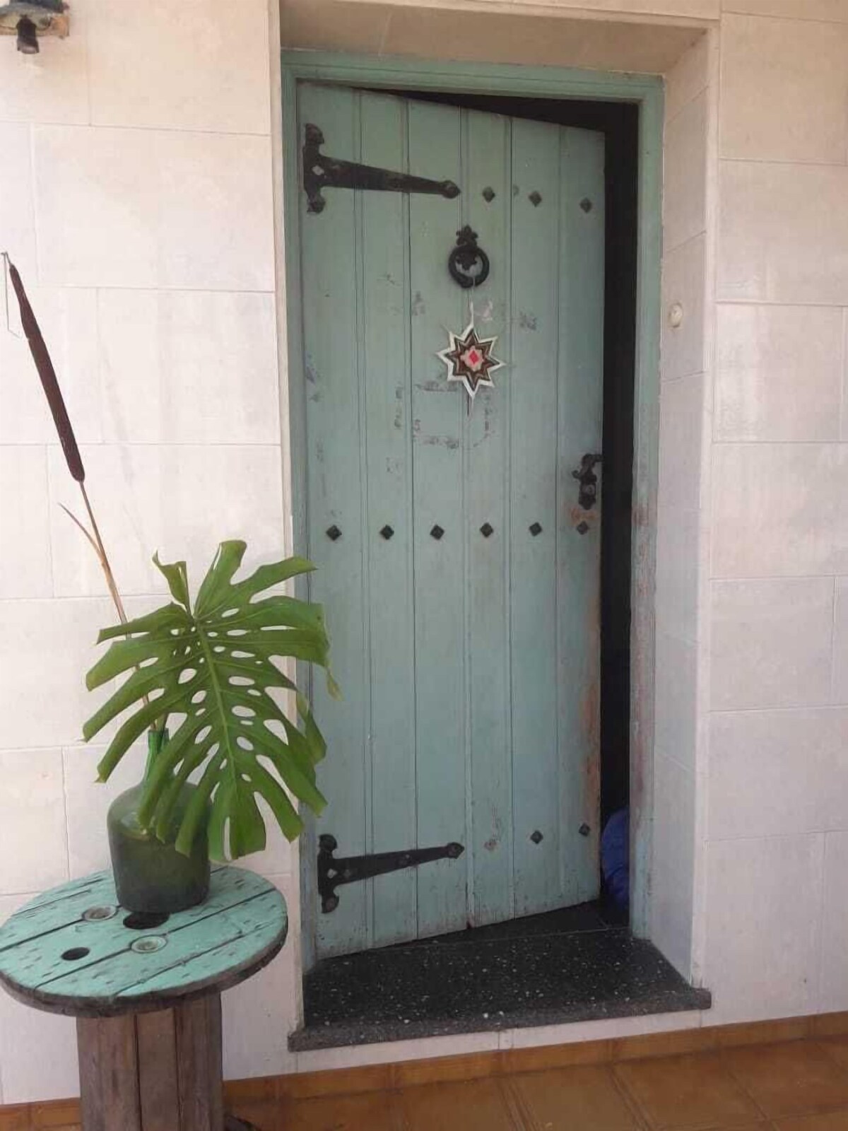 Entrada al alojamiento