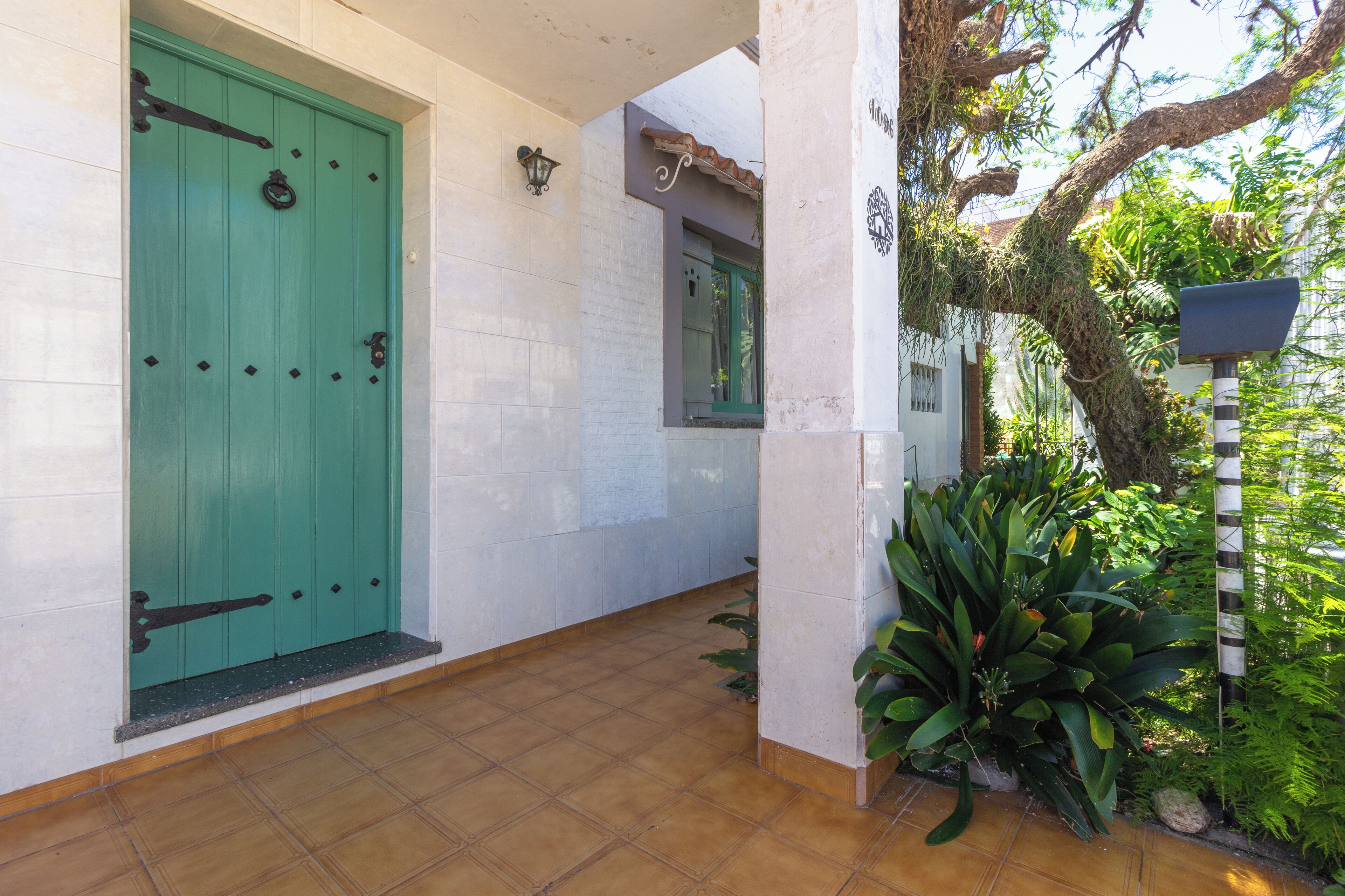 Fassade der Unterkunft