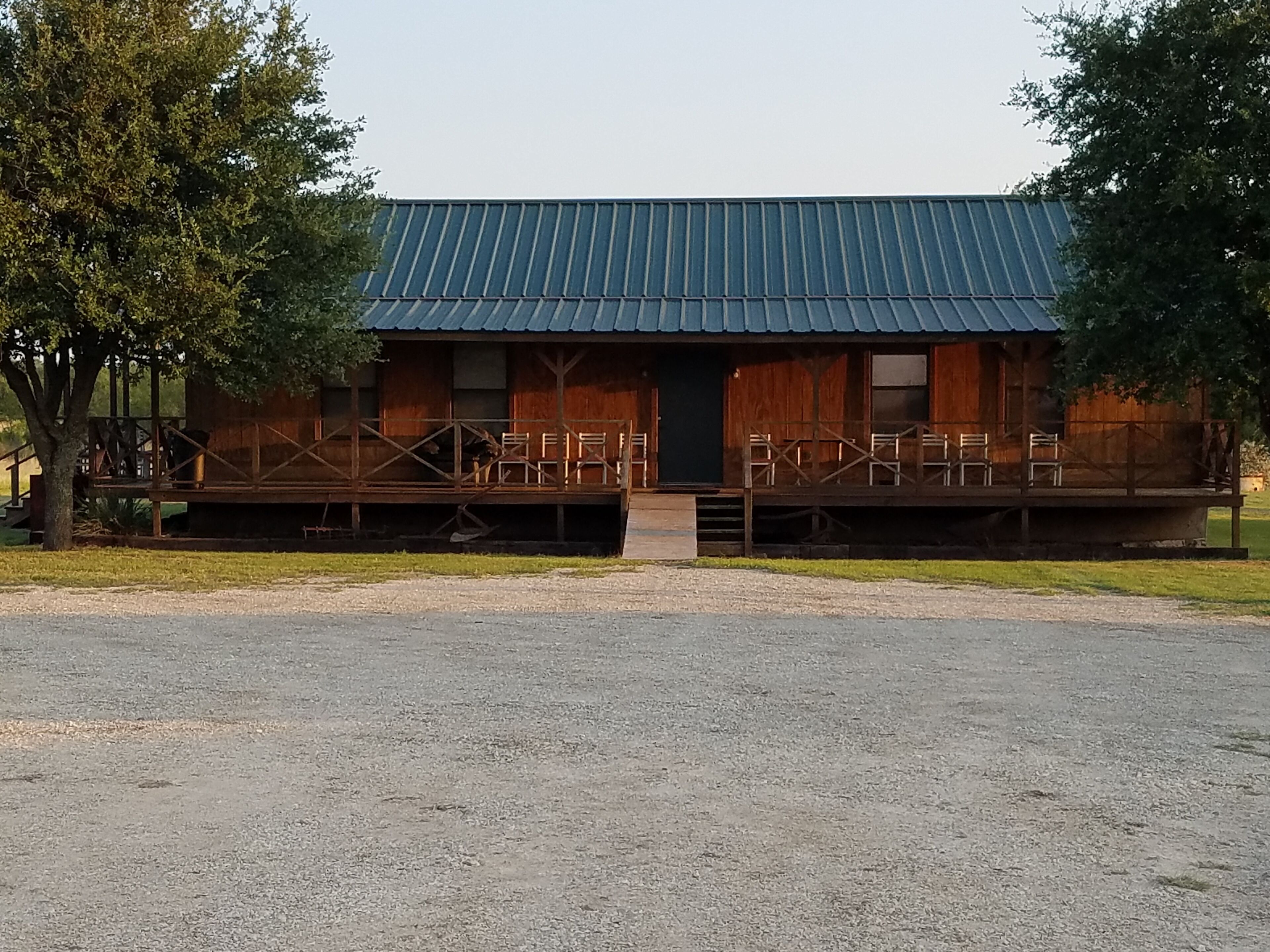 Rustic lodge getaway.