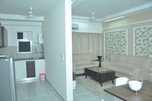 Premium Double or Twin Room, City View | View from room