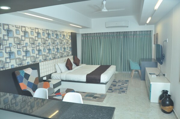 Executive Double or Twin Room, City View | View from room