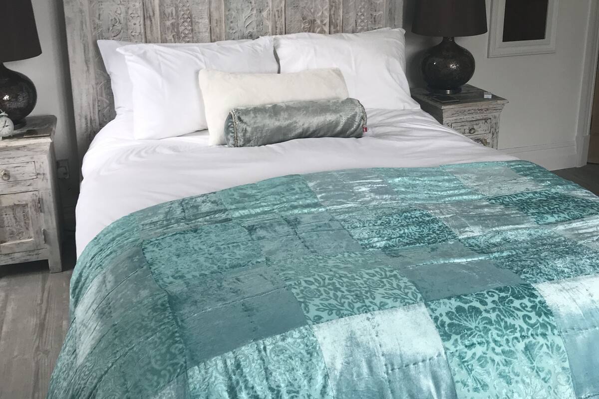 Doppia Luxury, 1 letto king, non fumatori, vista giardino | Biancheria in cotone egiziano, biancheria da letto di alta qualità