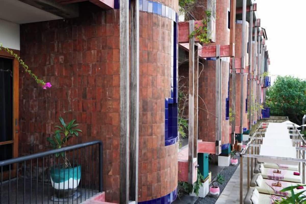 A szálláshely külső területei