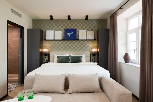 Estudi | 1 dormitori, caixa forta a l'habitació i cortines opaques 