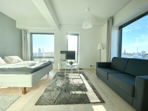 都會開放式套房, 城市景觀 | 隔音、免費無線上網、床單