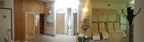 Sauna, bain à remous, hammam