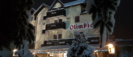 Façade de l’hébergement