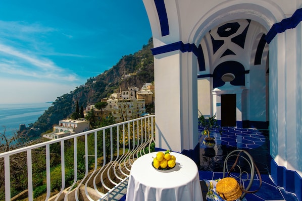 Junior Suite, Sea View | Terrace/patio